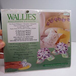 Purple Hydrangea Flower "Wallies" Wallpaper Items